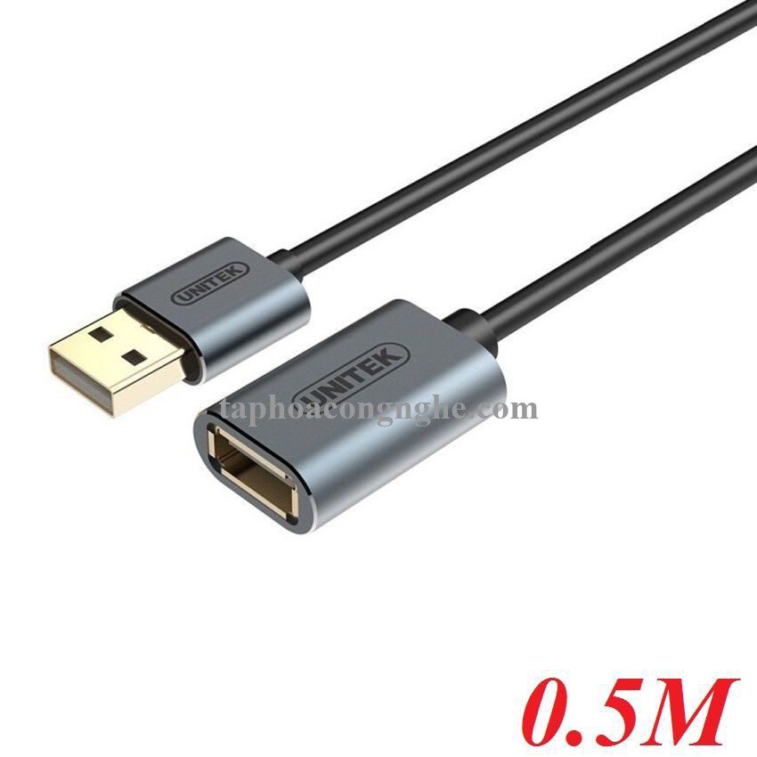Unitek 26666 Y-C447FGY 0.5M Cáp USB Nối Dài 2.0 30026666